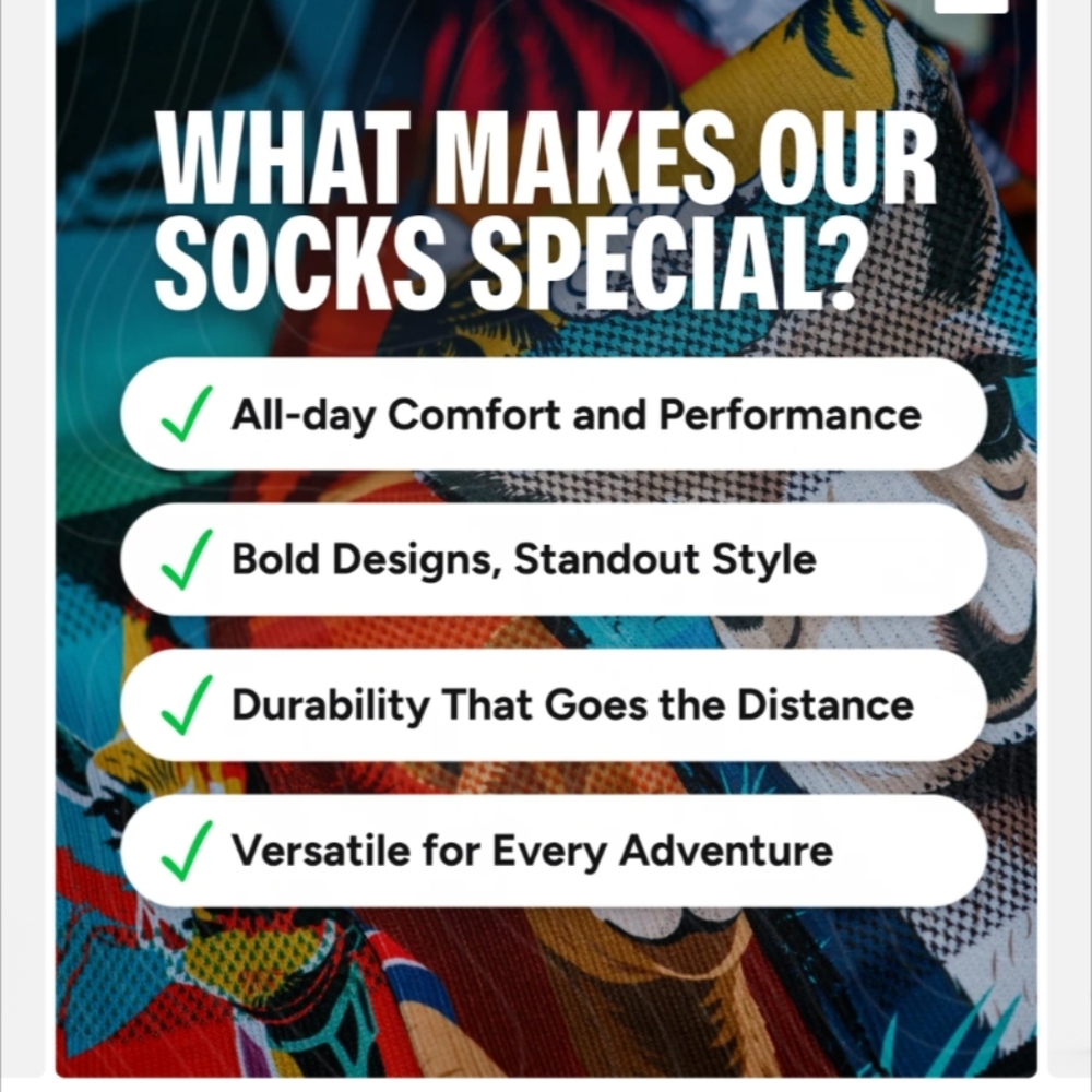 Outway Skull Socks - Picture 5 of 11